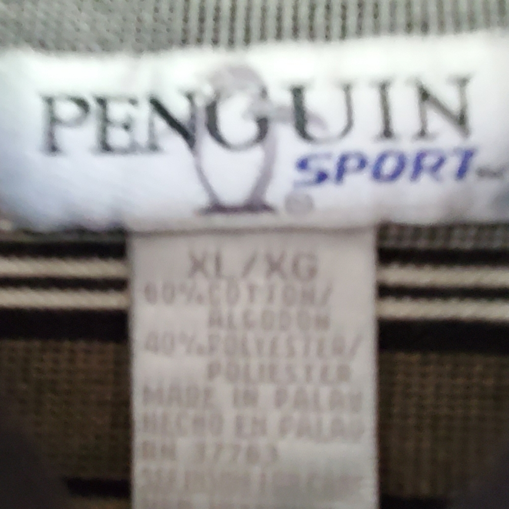 30% off bundles vtg Penguin sport polo size xl - Picture 6 of 6